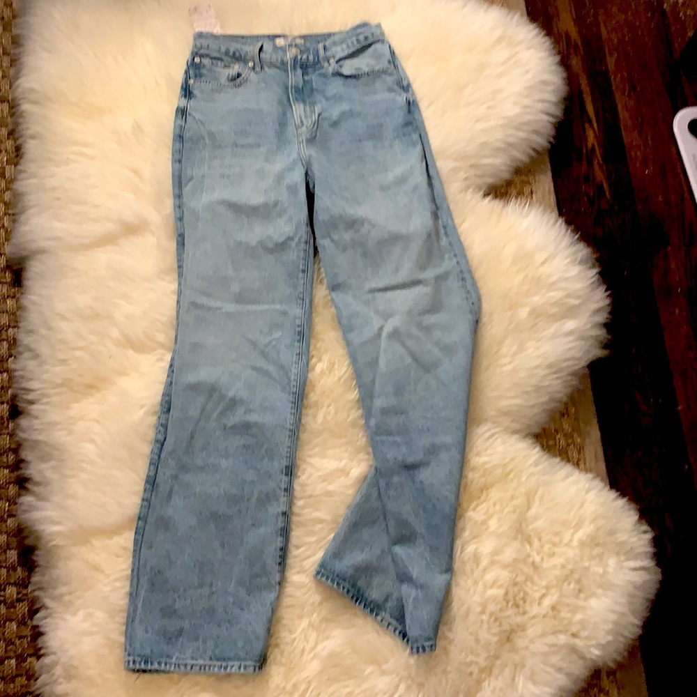 Free people wide leg jeans size 30
